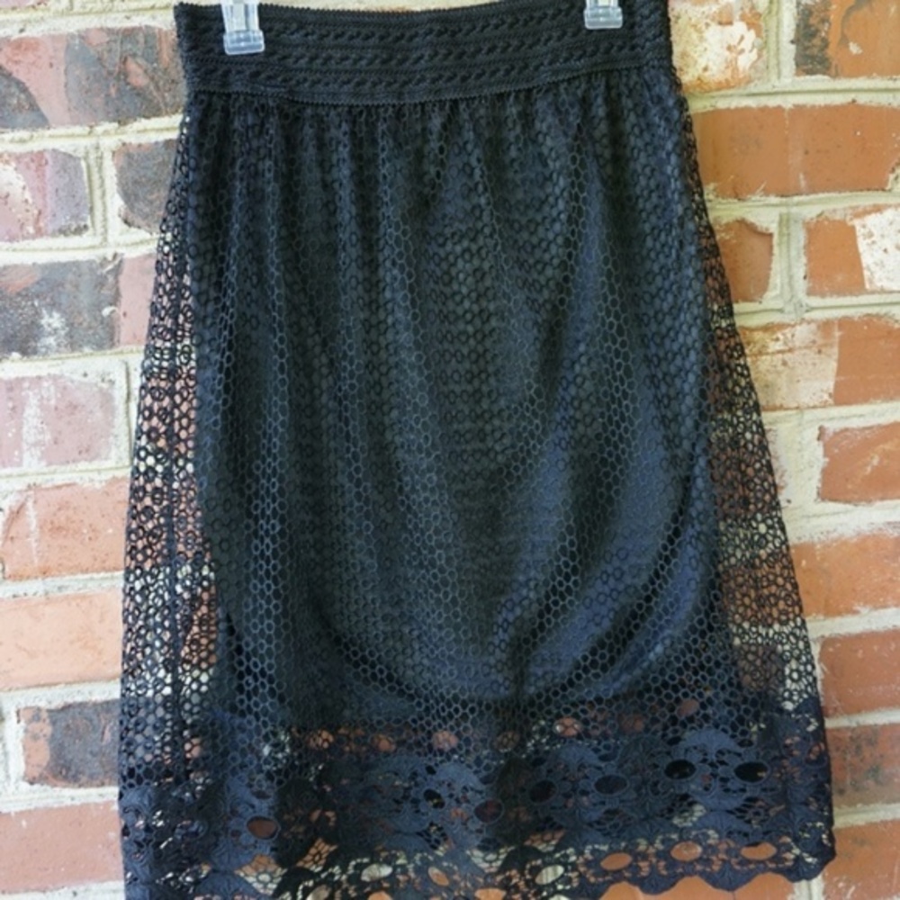 NWOT Studio West Apparel Lace Skirt